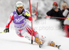 Fifth placed after first run Manfred Pranger of Austria skiing in first run of Men slalom race of Audi FIS alpine skiing World Cup in Kranjska Gora, Slovenia. Slalom race of Men Audi FIS Alpine skiing World Cup 2009-10, was held on Sunday in Kranjska Gora, Slovenia, on 31st of January 2010.
