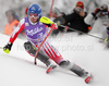 Third placed after first run Benjamin Raich of Austria skiing in first run of Men slalom race of Audi FIS alpine skiing World Cup in Kranjska Gora, Slovenia. Slalom race of Men Audi FIS Alpine skiing World Cup 2009-10, was held on Sunday in Kranjska Gora, Slovenia, on 31st of January 2010.

