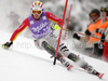 Felix Neureuther of Germany skiing in first run of Men slalom race of Audi FIS alpine skiing World Cup in Kranjska Gora, Slovenia. Slalom race of Men Audi FIS Alpine skiing World Cup 2009-10, was held on Sunday in Kranjska Gora, Slovenia, on 31st of January 2010.

