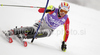Felix Neureuther of Germany skiing in first run of Men slalom race of Audi FIS alpine skiing World Cup in Kranjska Gora, Slovenia. Slalom race of Men Audi FIS Alpine skiing World Cup 2009-10, was held on Sunday in Kranjska Gora, Slovenia, on 31st of January 2010.
