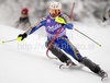 Ninth after first run Andre Myhrer of Sweden skiing in first run of Men slalom race of Audi FIS alpine skiing World Cup in Kranjska Gora, Slovenia. Slalom race of Men Audi FIS Alpine skiing World Cup 2009-10, was held on Sunday in Kranjska Gora, Slovenia, on 31st of January 2010.
