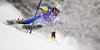 Patrick Thaler of Italy skiing in first run of Men slalom race of Audi FIS alpine skiing World Cup in Kranjska Gora, Slovenia. Slalom race of Men Audi FIS Alpine skiing World Cup 2009-10, was held on Sunday in Kranjska Gora, Slovenia, on 31st of January 2010.
