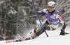 Jukka Leino of Finland skiing in first run of Men slalom race of Audi FIS alpine skiing World Cup in Kranjska Gora, Slovenia. Slalom race of Men Audi FIS Alpine skiing World Cup 2009-10, was held on Sunday in Kranjska Gora, Slovenia, on 31st of January 2010.
