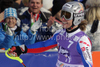 Third placed Julien Lizeroux of France reacts in finish of second run of Men slalom race of Audi FIS alpine skiing World Cup in Kranjska Gora, Slovenia. Slalom race of Men Audi FIS Alpine skiing World Cup 2009-10, was held on Sunday in Kranjska Gora, Slovenia, on 31st of January 2010.
