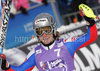 Third placed Julien Lizeroux of France reacts in finish of second run of Men slalom race of Audi FIS alpine skiing World Cup in Kranjska Gora, Slovenia. Slalom race of Men Audi FIS Alpine skiing World Cup 2009-10, was held on Sunday in Kranjska Gora, Slovenia, on 31st of January 2010.
