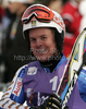 Mattias Hargin of Sweden reacts in finish of second run of Men slalom race of Audi FIS alpine skiing World Cup in Kranjska Gora, Slovenia. Slalom race of Men Audi FIS Alpine skiing World Cup 2009-10, was held on Sunday in Kranjska Gora, Slovenia, on 31st of January 2010.
