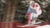Carlo Janka of Switzerland skiing in training of Men downhill race of Audi FIS alpine skiing World Cup in Garmisch-Partenkirchen, Germany. Training for downhill race of Men Audi FIS Alpine skiing World Cup 2009-10, was held on Tuesday in Garmisch-Partenkirchen, Germany, on 9th of March 2010.
