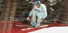 Andrej Sporn of Slovenia skiing in training of Men downhill race of Audi FIS alpine skiing World Cup in Garmisch-Partenkirchen, Germany. Training for downhill race of Men Audi FIS Alpine skiing World Cup 2009-10, was held on Tuesday in Garmisch-Partenkirchen, Germany, on 9th of March 2010.
