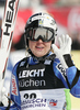 Third placed Anja Paerson of Sweden reacts in finish of Women downhill race of Audi FIS alpine skiing World Cup in Garmisch-Partenkirchen, Germany. Training for downhill race of Men Audi FIS Alpine skiing World Cup 2009-10, was held on Tuesday in Garmisch-Partenkirchen, Germany, on 9th of March 2010.
