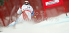 Ambrosi Hoffmann of Switzerland skiing in last Men downhill race of Audi FIS alpine skiing World Cup, which was held on Kandahar downhill course in Garmisch-Partenkirchen, Germany. Last downhill race of Men Audi FIS Alpine skiing World Cup 2009-10, was held on Wednesday, 10th of March 2010 in Garmisch-Partenkirchen, Germany.
