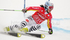 Leader after first run Kathrin Hoelzl of Germany skiing in first run of last Women Giant slalom race of Audi FIS alpine skiing World Cup, which was held on Kandahar course in Garmisch-Partenkirchen, Germany. Last Giant slalom race of Women Audi FIS Alpine skiing World Cup 2009-10, was held on Thursday, 11th of March 2010 in Garmisch-Partenkirchen, Germany.
