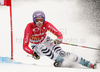  skiing in first run of last Women Giant slalom race of Audi FIS alpine skiing World Cup, which was held on Kandahar course in Garmisch-Partenkirchen, Germany. Last Giant slalom race of Women Audi FIS Alpine skiing World Cup 2009-10, was held on Thursday, 11th of March 2010 in Garmisch-Partenkirchen, Germany.
