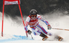 Taina Barioz of France skiing in first run of last Women Giant slalom race of Audi FIS alpine skiing World Cup, which was held on Kandahar course in Garmisch-Partenkirchen, Germany. Last Giant slalom race of Women Audi FIS Alpine skiing World Cup 2009-10, was held on Thursday, 11th of March 2010 in Garmisch-Partenkirchen, Germany.
