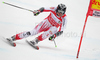 Michael Walchhofer of Austria skiing in last Men Super-G race of Audi FIS alpine skiing World Cup, which was held on Kandahar course in Garmisch-Partenkirchen, Germany. Last Super-G race of Men Audi FIS Alpine skiing World Cup 2009-10, was held on Thursday, 11th of March 2010 in Garmisch-Partenkirchen, Germany.
