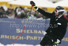 Marco Buechel of Liechtenstein reacts in finish of last Men Super-G race of Audi FIS alpine skiing World Cup, which was held on Kandahar course in Garmisch-Partenkirchen, Germany. Last Super-G race of Men Audi FIS Alpine skiing World Cup 2009-10, was held on Thursday, 11th of March 2010 in Garmisch-Partenkirchen, Germany.
