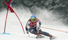 Tanja Poutiainen of Finland skiing in second run of last Women Giant slalom race of Audi FIS alpine skiing World Cup, which was held on Kandahar course in Garmisch-Partenkirchen, Germany. Last Giant slalom race of Women Audi FIS Alpine skiing World Cup 2009-10, was held on Thursday, 11th of March 2010 in Garmisch-Partenkirchen, Germany.
