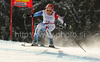 Third placed Nadia Styger of Switzerland skiing in last Women super-g race of Audi FIS alpine skiing World Cup, which was held on Kandahar course in Garmisch-Partenkirchen, Germany. Last Super-g race of Women Audi FIS Alpine skiing World Cup 2009-10, was held on Friday, 12th of March 2010 in Garmisch-Partenkirchen, Germany.

