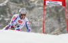 Julien Lizeroux of France skiing in first run of last Men Giant slalom race of Audi FIS alpine skiing World Cup, which was held on Kandahar course in Garmisch-Partenkirchen, Germany. Last Giant slalom race of Men Audi FIS Alpine skiing World Cup 2009-10, was held on Friday, 12th of March 2010 in Garmisch-Partenkirchen, Germany.
