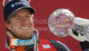 Winner Ted Ligety of USA celebrates overall Giant slalom World cup victory after last Men giant slalom race of Audi FIS alpine skiing World Cup, which was held on Kandahar course in Garmisch-Partenkirchen, Germany. Last giant slalom race of Men Audi FIS Alpine skiing World Cup 2009-10, was held on Friday, 12th of March 2010 in Garmisch-Partenkirchen, Germany.
