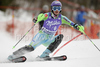 Tina Maze of Slovenia skiing in first run of last Women slalom race of Audi FIS alpine skiing World Cup, which was held on Gudiberg course in Garmisch-Partenkirchen, Germany. Last slalom race of Women Audi FIS Alpine skiing World Cup 2009-10, was held on Saturday, 13th of March 2010 in Garmisch-Partenkirchen, Germany.
