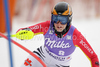 Katharina Duerr of Germany skiing in first run of last Women slalom race of Audi FIS alpine skiing World Cup, which was held on Gudiberg course in Garmisch-Partenkirchen, Germany. Last slalom race of Women Audi FIS Alpine skiing World Cup 2009-10, was held on Saturday, 13th of March 2010 in Garmisch-Partenkirchen, Germany.
