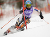Tanja Poutiainen of Finland skiing in first run of last Women slalom race of Audi FIS alpine skiing World Cup, which was held on Gudiberg course in Garmisch-Partenkirchen, Germany. Last slalom race of Women Audi FIS Alpine skiing World Cup 2009-10, was held on Saturday, 13th of March 2010 in Garmisch-Partenkirchen, Germany.

