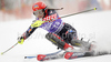 Sixth placed after first run Ana Jelusic of Croatia skiing in first run of last Women slalom race of Audi FIS alpine skiing World Cup, which was held on Gudiberg course in Garmisch-Partenkirchen, Germany. Last slalom race of Women Audi FIS Alpine skiing World Cup 2009-10, was held on Saturday, 13th of March 2010 in Garmisch-Partenkirchen, Germany.
