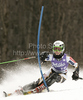 Sanni Leinonen of Finland skiing in first run of last Women slalom race of Audi FIS alpine skiing World Cup, which was held on Gudiberg course in Garmisch-Partenkirchen, Germany. Last slalom race of Women Audi FIS Alpine skiing World Cup 2009-10, was held on Saturday, 13th of March 2010 in Garmisch-Partenkirchen, Germany.
