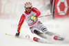 Felix Neureuther of Germany skiing in first run of last Men slalom race of Audi FIS alpine skiing World Cup, which was held on Gudiberg course in Garmisch-Partenkirchen, Germany. Last slalom race of Men Audi FIS Alpine skiing World Cup 2009-10, was held on Saturday, 13th of March 2010 in Garmisch-Partenkirchen, Germany.
