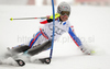 Julien Lizeroux of France skiing in first run of last Men slalom race of Audi FIS alpine skiing World Cup, which was held on Gudiberg course in Garmisch-Partenkirchen, Germany. Last slalom race of Men Audi FIS Alpine skiing World Cup 2009-10, was held on Saturday, 13th of March 2010 in Garmisch-Partenkirchen, Germany.
