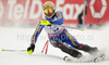 Andre Myhrer of Sweden skiing in first run of last Men slalom race of Audi FIS alpine skiing World Cup, which was held on Gudiberg course in Garmisch-Partenkirchen, Germany. Last slalom race of Men Audi FIS Alpine skiing World Cup 2009-10, was held on Saturday, 13th of March 2010 in Garmisch-Partenkirchen, Germany.
