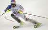 Michael Janyk of Canada skiing in first run of last Men slalom race of Audi FIS alpine skiing World Cup, which was held on Gudiberg course in Garmisch-Partenkirchen, Germany. Last slalom race of Men Audi FIS Alpine skiing World Cup 2009-10, was held on Saturday, 13th of March 2010 in Garmisch-Partenkirchen, Germany.
