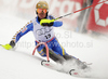 Mattias Hargin of Sweden skiing in first run of last Men slalom race of Audi FIS alpine skiing World Cup, which was held on Gudiberg course in Garmisch-Partenkirchen, Germany. Last slalom race of Men Audi FIS Alpine skiing World Cup 2009-10, was held on Saturday, 13th of March 2010 in Garmisch-Partenkirchen, Germany.
