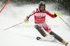 Reinfried Herbst of Austria skiing in second run of last Men slalom race of Audi FIS alpine skiing World Cup, which was held on Gudiberg course in Garmisch-Partenkirchen, Germany. Last slalom race of Men Audi FIS Alpine skiing World Cup 2009-10, was held on Saturday, 13th of March 2010 in Garmisch-Partenkirchen, Germany.
