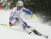 Julien Lizeroux of France skiing in second run of last Men slalom race of Audi FIS alpine skiing World Cup, which was held on Gudiberg course in Garmisch-Partenkirchen, Germany. Last slalom race of Men Audi FIS Alpine skiing World Cup 2009-10, was held on Saturday, 13th of March 2010 in Garmisch-Partenkirchen, Germany.
