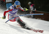 Marlies Schild of Austria skiing in second run of last Women slalom race of Audi FIS alpine skiing World Cup, which was held on Gudiberg course in Garmisch-Partenkirchen, Germany. Last slalom race of Women Audi FIS Alpine skiing World Cup 2009-10, was held on Saturday, 13th of March 2010 in Garmisch-Partenkirchen, Germany.

