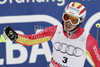 Winner Felix Neureuther of Germany reacts in finish of second run of last Men slalom race of Audi FIS alpine skiing World Cup, which was held on Gudiberg course in Garmisch-Partenkirchen, Germany. Last slalom race of Men Audi FIS Alpine skiing World Cup 2009-10, was held on Saturday, 13th of March 2010 in Garmisch-Partenkirchen, Germany.
