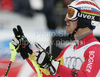 Winner Felix Neureuther of Germany reacts in finish of second run of last Men slalom race of Audi FIS alpine skiing World Cup, which was held on Gudiberg course in Garmisch-Partenkirchen, Germany. Last slalom race of Men Audi FIS Alpine skiing World Cup 2009-10, was held on Saturday, 13th of March 2010 in Garmisch-Partenkirchen, Germany.
