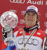 Carlo Janka of Switzerland celebrates overall Audi FIS Alpine skiing World cup victory after last race of Audi FIS alpine skiing World Cup, which was held in Garmisch-Partenkirchen, Germany. Last slalom race of Audi FIS Alpine skiing World Cup 2009-10, was held on Saturday, 13th of March 2010 in Garmisch-Partenkirchen, Germany.
