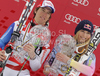  celebrates overall Audi FIS Alpine skiing World cup victory after last race of Audi FIS alpine skiing World Cup, which was held in Garmisch-Partenkirchen, Germany. Last slalom race of Audi FIS Alpine skiing World Cup 2009-10, was held on Saturday, 13th of March 2010 in Garmisch-Partenkirchen, Germany.
