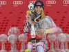 Winner Lindsey Vonn of USA celebrates overall Audi FIS Alpine skiing World cup victory with her globes after last race of Audi FIS alpine skiing World Cup, which was held in Garmisch-Partenkirchen, Germany. Last slalom race of Audi FIS Alpine skiing World Cup 2009-10, was held on Saturday, 13th of March 2010 in Garmisch-Partenkirchen, Germany.
