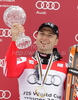  celebrates overall slalom World cup victory after last Men slalom race of Audi FIS alpine skiing World Cup, which was held on Gudiberg course in Garmisch-Partenkirchen, Germany. Last slalom race of Men Audi FIS Alpine skiing World Cup 2009-10, was held on Saturday, 13th of March 2010 in Garmisch-Partenkirchen, Germany.
