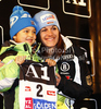  during bib draw for Audi FIS Alpine skiing giant slalom race in Soelden, Austria. Bib draw for women Audi FIS Alpine skiing giant slalom race was held in Soelden, Austria, on Friday, 22nd of October 2010.
