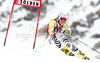 Kathrin Hoelzl of Germany skiing in first run of Women giant slalom race of Audi FIS alpine skiing World Cup in Soelden, Austria. First giant slalom race of Women Audi FIS Alpine skiing World Cup 2010-11, was held on Saturday, 23rd of October 2010, on Rettenbach glacier above Soelden, Austria.

