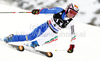 Manuela Moelgg of Italy skiing in first run of Women giant slalom race of Audi FIS alpine skiing World Cup in Soelden, Austria. First giant slalom race of Women Audi FIS Alpine skiing World Cup 2010-11, was held on Saturday, 23rd of October 2010, on Rettenbach glacier above Soelden, Austria.
