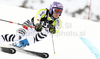 Maria Riesch of Germany skiing in first run of Women giant slalom race of Audi FIS alpine skiing World Cup in Soelden, Austria. First giant slalom race of Women Audi FIS Alpine skiing World Cup 2010-11, was held on Saturday, 23rd of October 2010, on Rettenbach glacier above Soelden, Austria.

