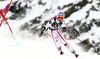Michaela Kirchgasser of Austria skiing in first run of Women giant slalom race of Audi FIS alpine skiing World Cup in Soelden, Austria. First giant slalom race of Women Audi FIS Alpine skiing World Cup 2010-11, was held on Saturday, 23rd of October 2010, on Rettenbach glacier above Soelden, Austria.
