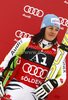 Second placed Kathrin Hoelzl of Germany celebrates her medal won in Women giant slalom race of Audi FIS alpine skiing World Cup in Soelden, Austria. First giant slalom race of Women Audi FIS Alpine skiing World Cup 2010-11, was held on Saturday, 23rd of October 2010, on Rettenbach glacier above Soelden, Austria.

