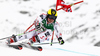 Marcel Hirscher of Austria skiing in first run of Men giant slalom race of Audi FIS alpine skiing World Cup in Soelden, Austria. First giant slalom race of Men Audi FIS Alpine skiing World Cup 2010-11, was held on Sunday, 24th of October 2010, on Rettenbach glacier above Soelden, Austria.
