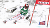 Philipp Schoerghofer of Austria skiing in first run of Men giant slalom race of Audi FIS alpine skiing World Cup in Soelden, Austria. First giant slalom race of Men Audi FIS Alpine skiing World Cup 2010-11, was held on Sunday, 24th of October 2010, on Rettenbach glacier above Soelden, Austria.
